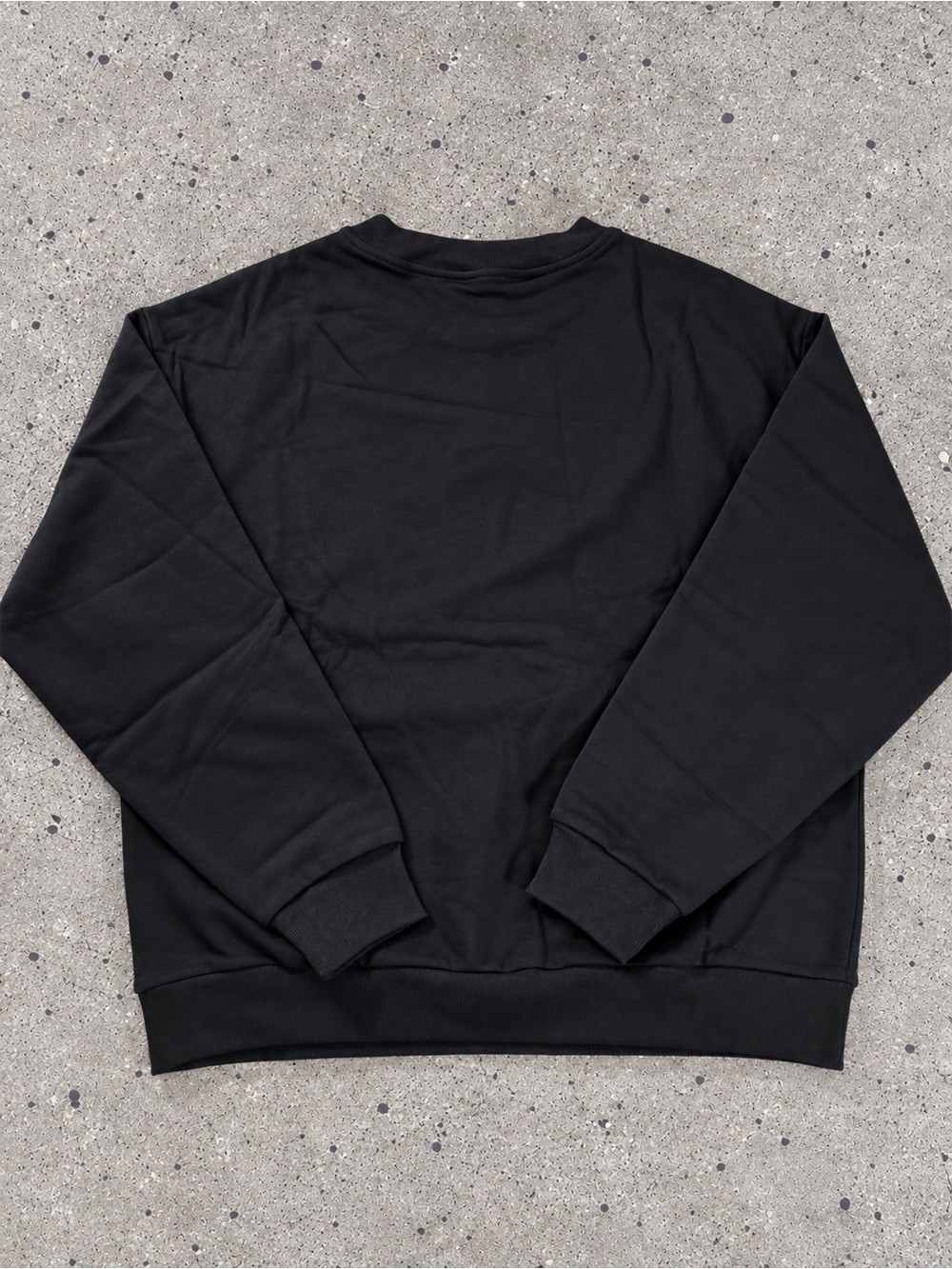 ALO Accolade Crew Neck Pullover Black Sweatshirt NWT - Picture 2 of 6